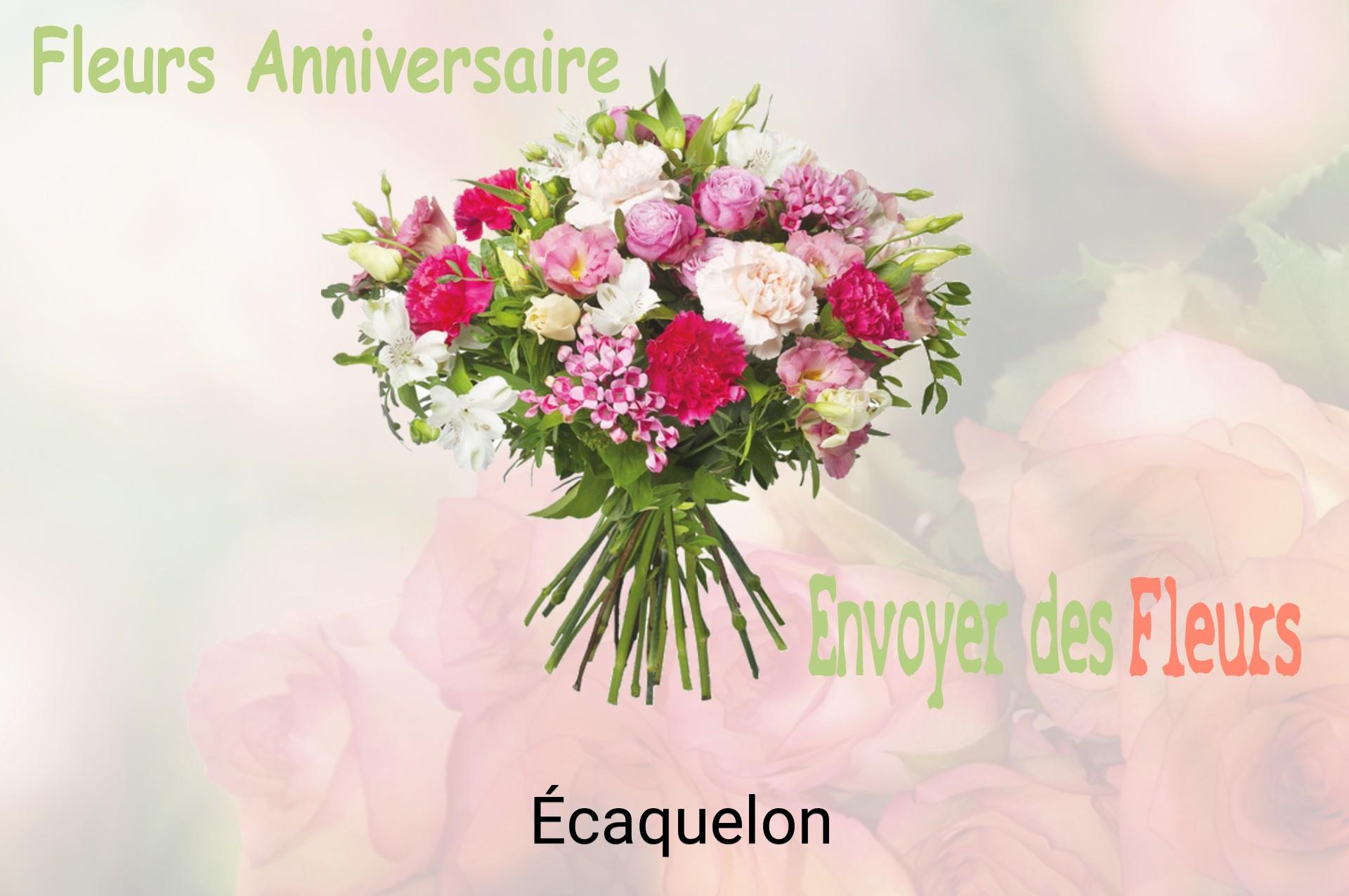 Bouquet de fleurs d’anniversaire livré à Écaquelon